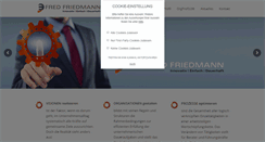 Desktop Screenshot of fredfriedmann.de