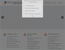 Tablet Screenshot of fredfriedmann.de